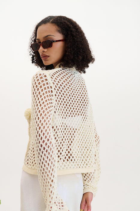 TAMRAH CROCHET SHIRT