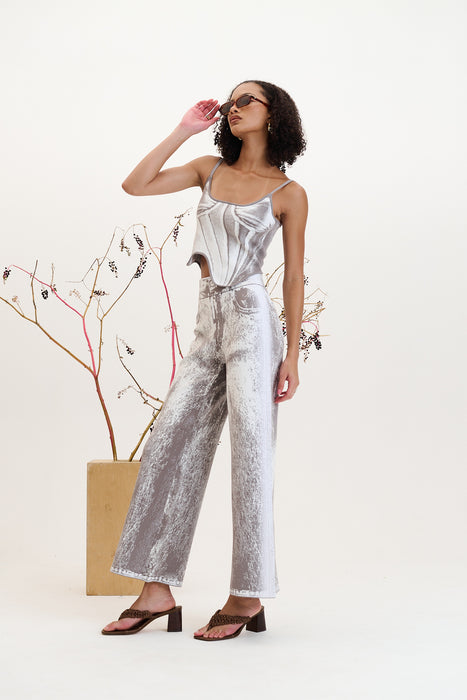 ZAHRA WIDE LEG PANTS
