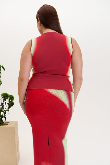 NOVA CHERRY PRINT VEST