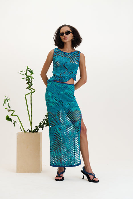 PERRY CROCHET TANK TOP