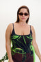 MILA DENIM PRINT TANK TOP