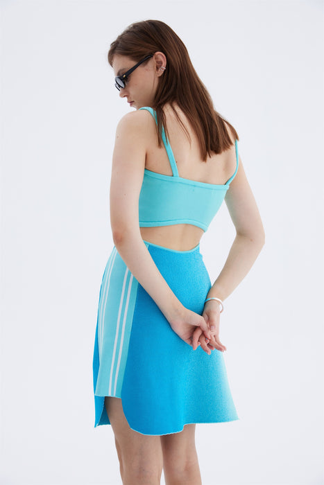 HARPER MINI TANK DRESS WITH SIDE POCKET