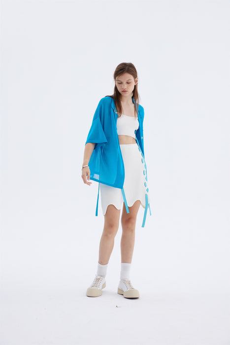 WINNIE ORGANZA POLO