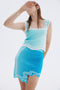 ZANE WAVY CROPPED TANK