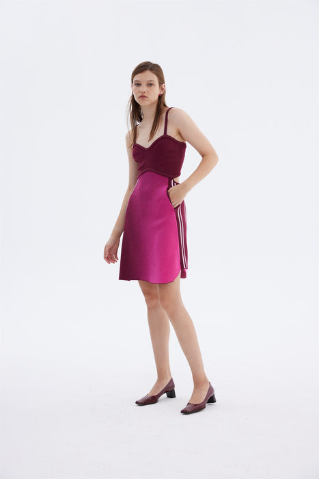 HARPER MINI TANK DRESS WITH SIDE POCKET