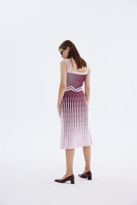 PARLOR WAVY TANK DRESS