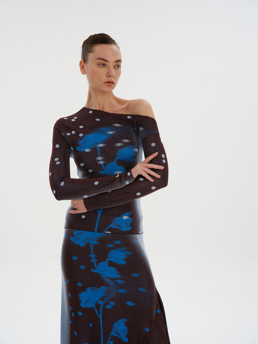 CAMILA DROP SHOULDER LONG SLEEVE TOP