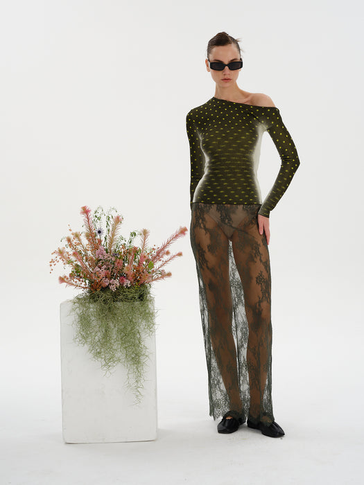 ALLISON LACE LONG SKIRT
