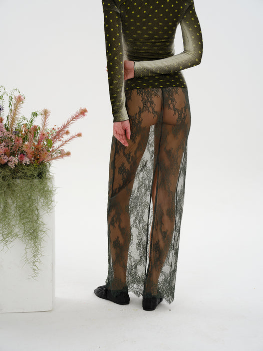 ALLISON LACE LONG SKIRT