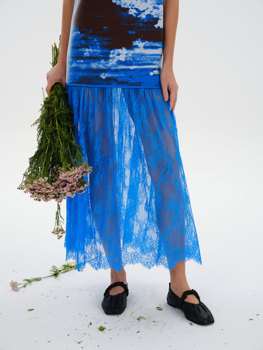 GINGER MIXED MEDIA TANK DRESS