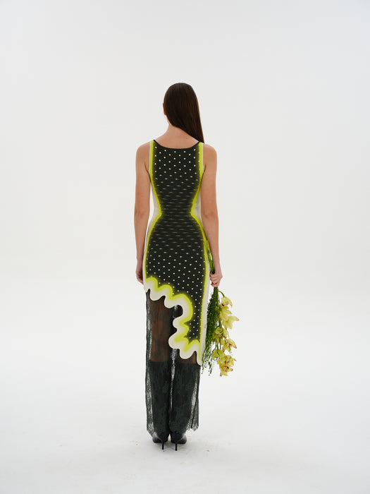 ASTER REVERSIBLE WAVY DRESS