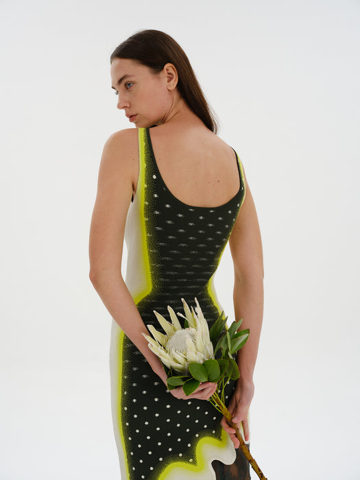 ASTER REVERSIBLE WAVY DRESS
