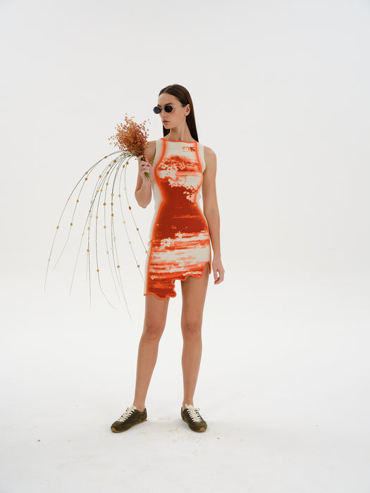 HAZEL MINI WAVY DRESS