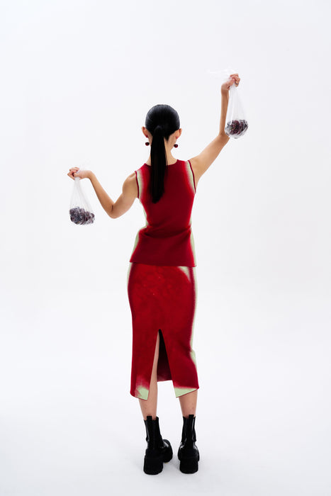 NOVA CHERRY PRINT VEST