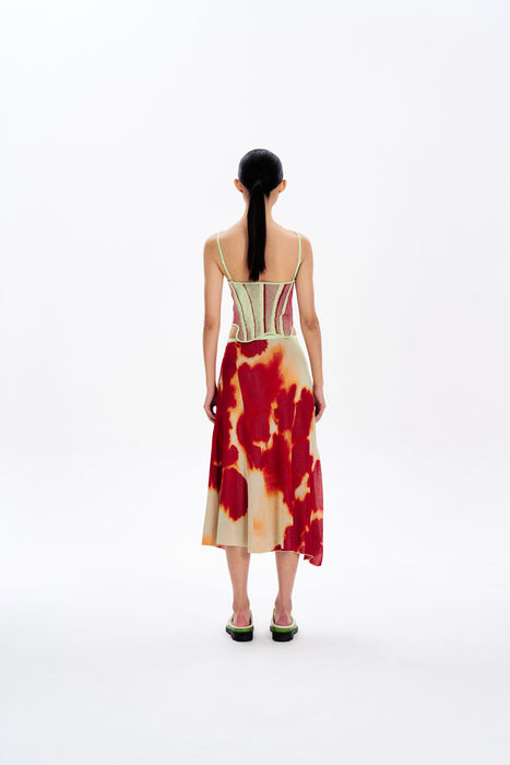 AUDREY TIE-DYE MAXI SKIRT