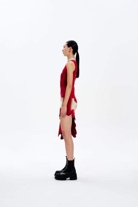 BROOKLYN TIE-DYE WAVY DRESS