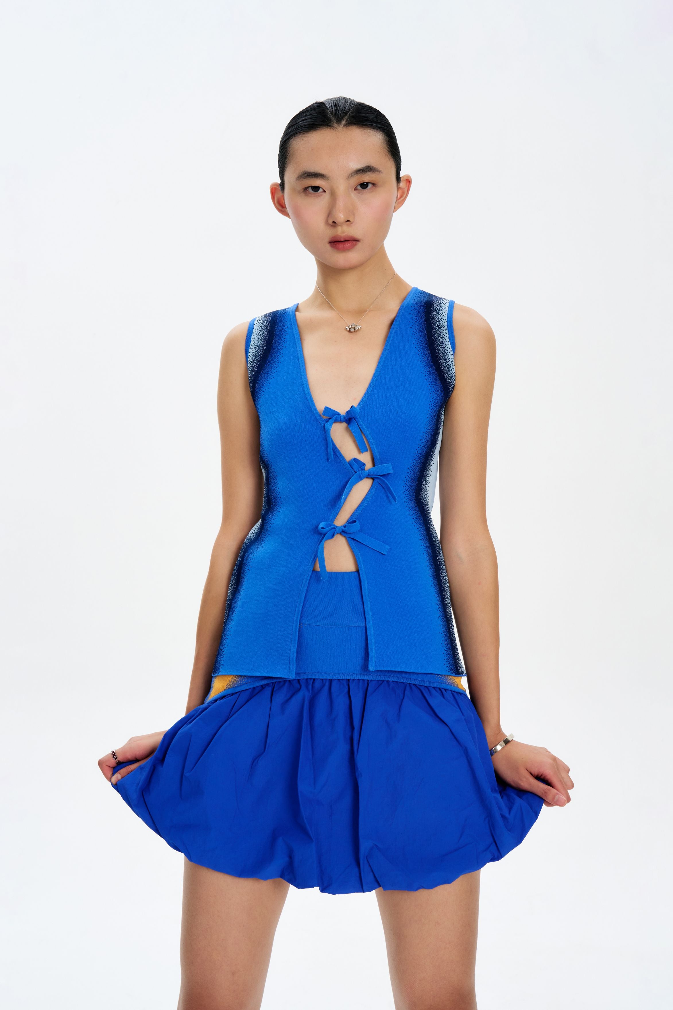 【cherry】THE TOE♡korinthos sleeveless NOVA CHERRY PRINT VEST– PH5