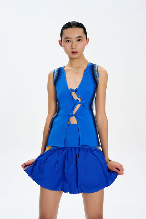 CLIVIA MIXED MEDIA MINI SKIRT