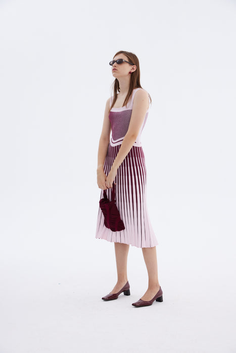 PARLOR WAVY TANK DRESS