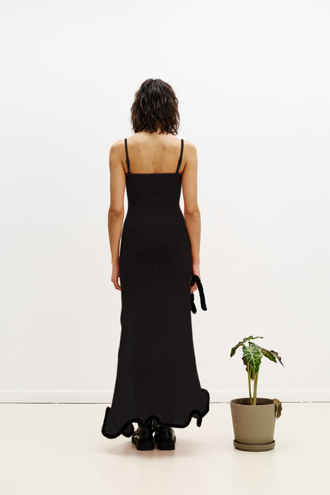 NALIN ALPACA WAVY TANK DRESS