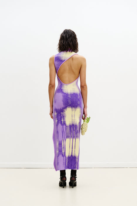 HUXLEE WAVY MAXI DRESS