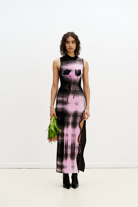 YUKI UV REACTIVE MAXI DRESS