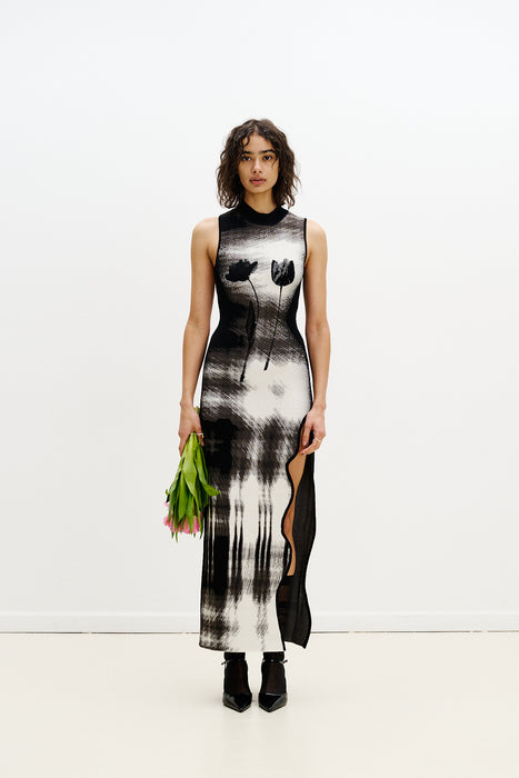 YUKI UV REACTIVE MAXI DRESS