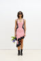 ASTER REVERSIBLE WAVY ASYMMETRIC DRESS