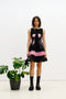 SENNA NEEDLE PUNCH MINI DRESS