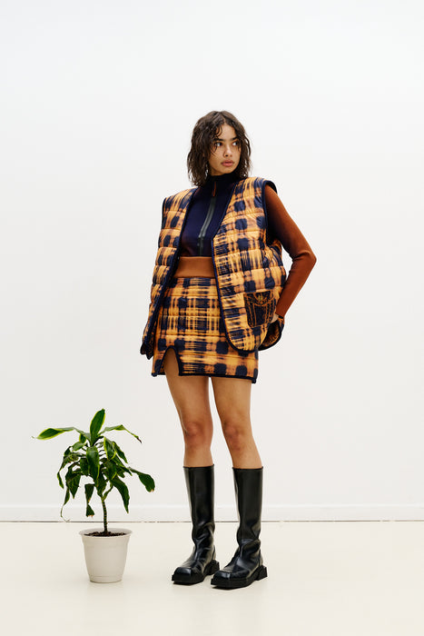 AVRIL REVERSIBLE QUILTED VEST