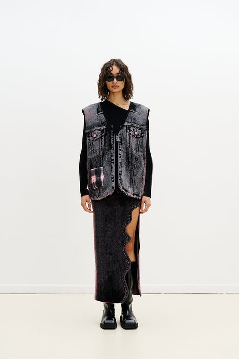 AVRIL REVERSIBLE QUILTED VEST