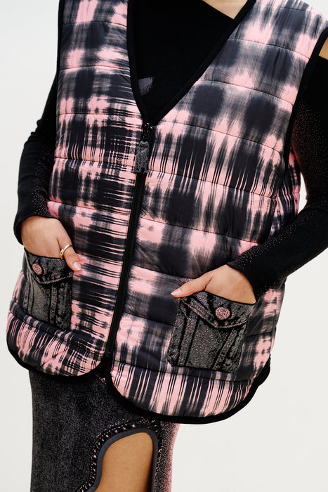 AVRIL REVERSIBLE QUILTED VEST