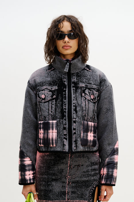 ORORO REVERSIBLE QUILTED JACKET