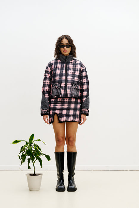 ORORO REVERSIBLE QUILTED JACKET