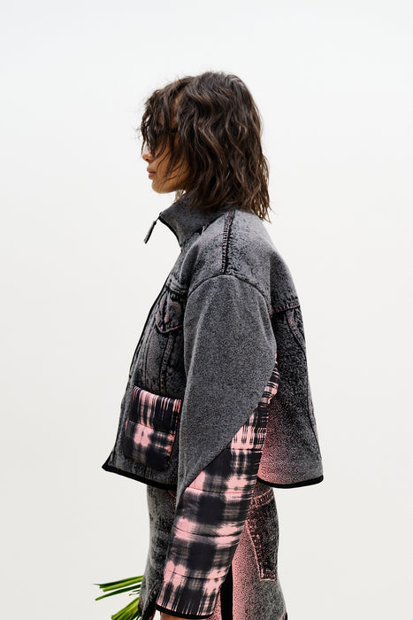 ORORO REVERSIBLE QUILTED JACKET