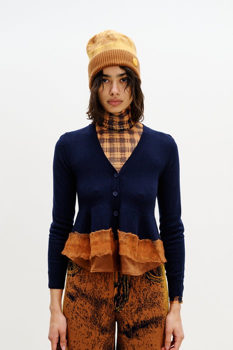 GWENDA NEEDLE PUNCH CARDIGAN