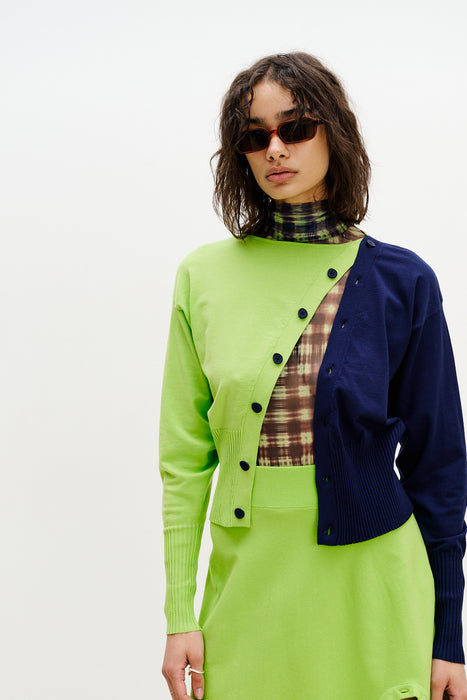 AYANA COLORBLOCK CARDIGAN