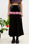ZINYA NEEDLE PUNCH MAXI SKIRT