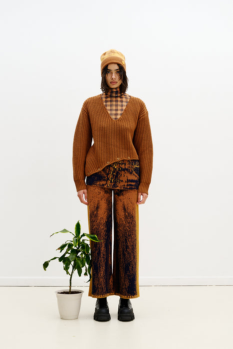 KINGSLY MERINO WOOL CHUNKY SWEATER