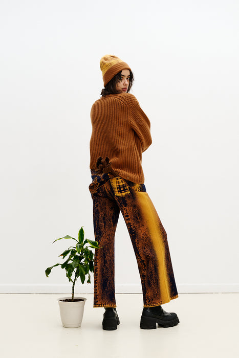 KINGSLY MERINO WOOL CHUNKY SWEATER