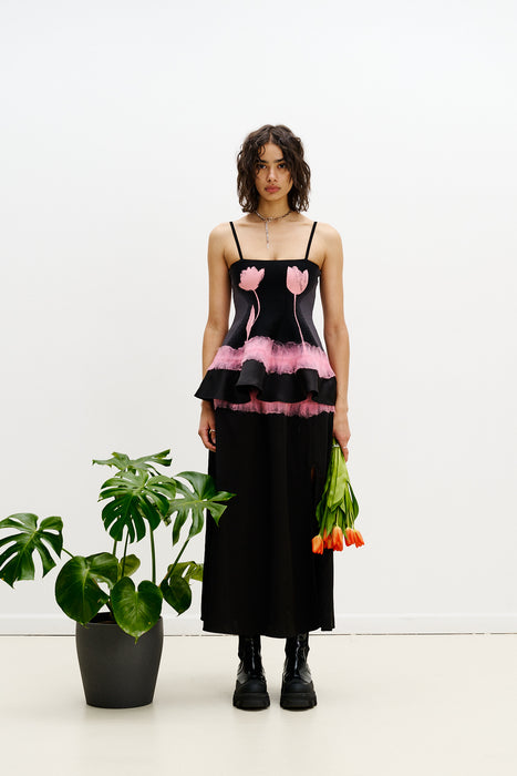 TULIP NEEDLE PUNCH TANK TOP