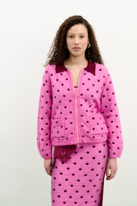 HALLEY MOHAIR REVERSIBLE JACKET