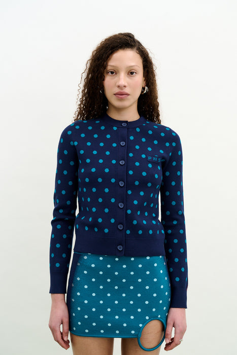 MESA POINTELLE CARDIGAN