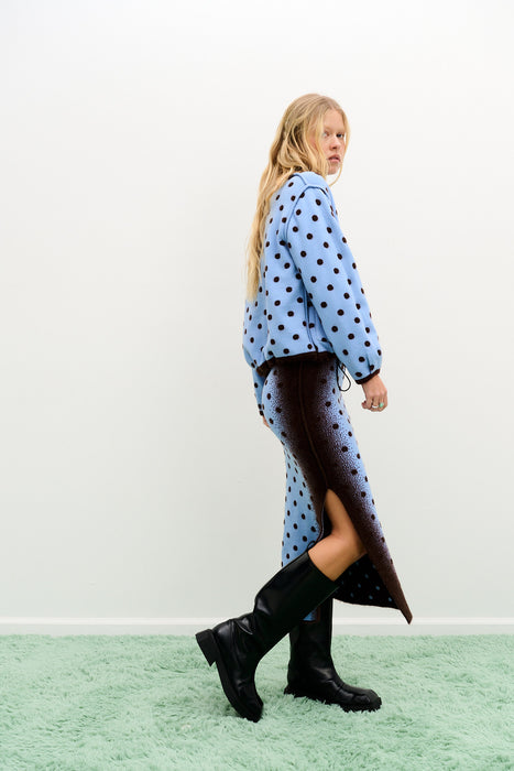 NEBULA MOHAIR REVERSIBLE SKIRT