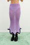 GINNY ALPACA WAVY MIDI SKIRT