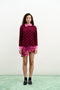 LEDA POINTELLE POLO SHIRT