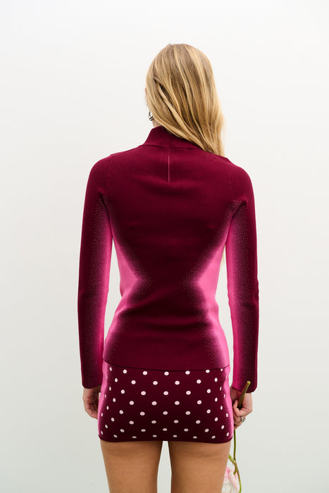YURI ECOVERO TURTLENECK TOP