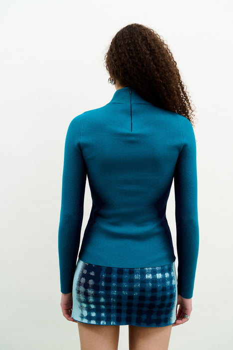 YURI ECOVERO TURTLENECK TOP