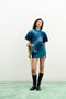 EBONY WAVY POLO SHIRT