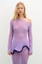 PIXIE ALPACA WAVY LONG SLEEVE TOP